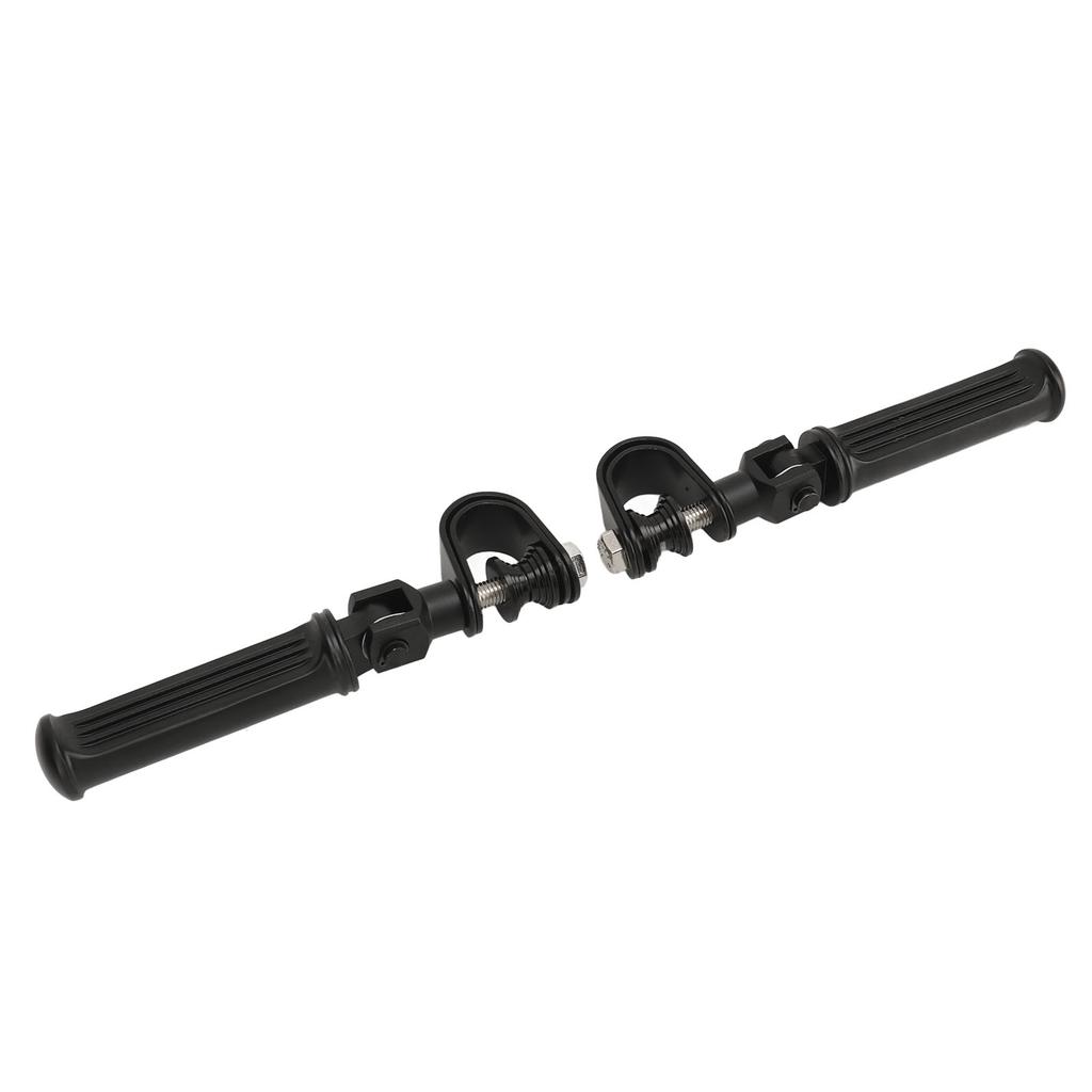Motorcycle Highway Foot Pegs 25mm To 32mm Aluminum Alloy Universal Fit Engine Crash Bar Footrest