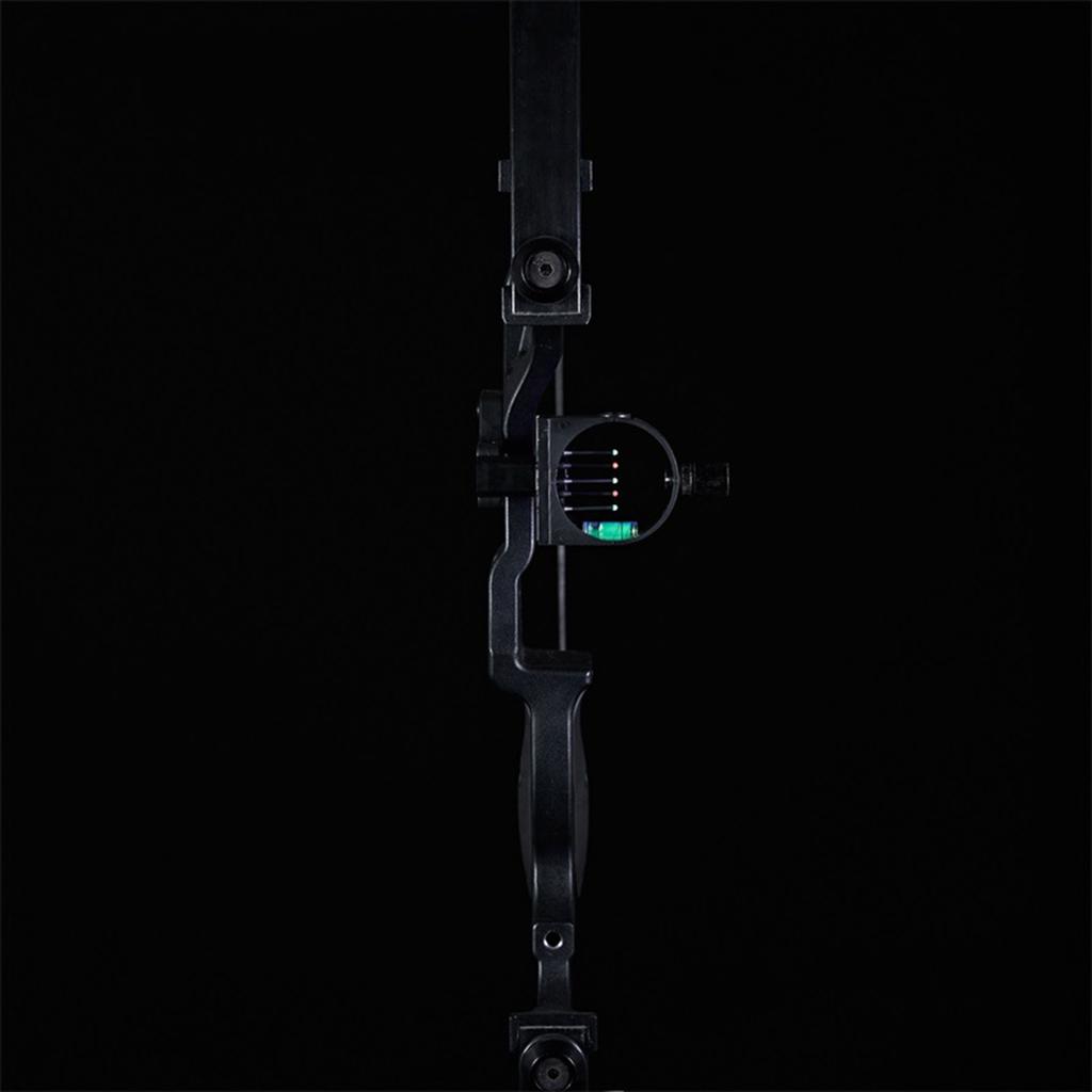 Compound Bows 5 Pin Archerys Bows Sight Replacement Five Pin Bows Sight Plastic Five Needle Aimings Scope for Shooting