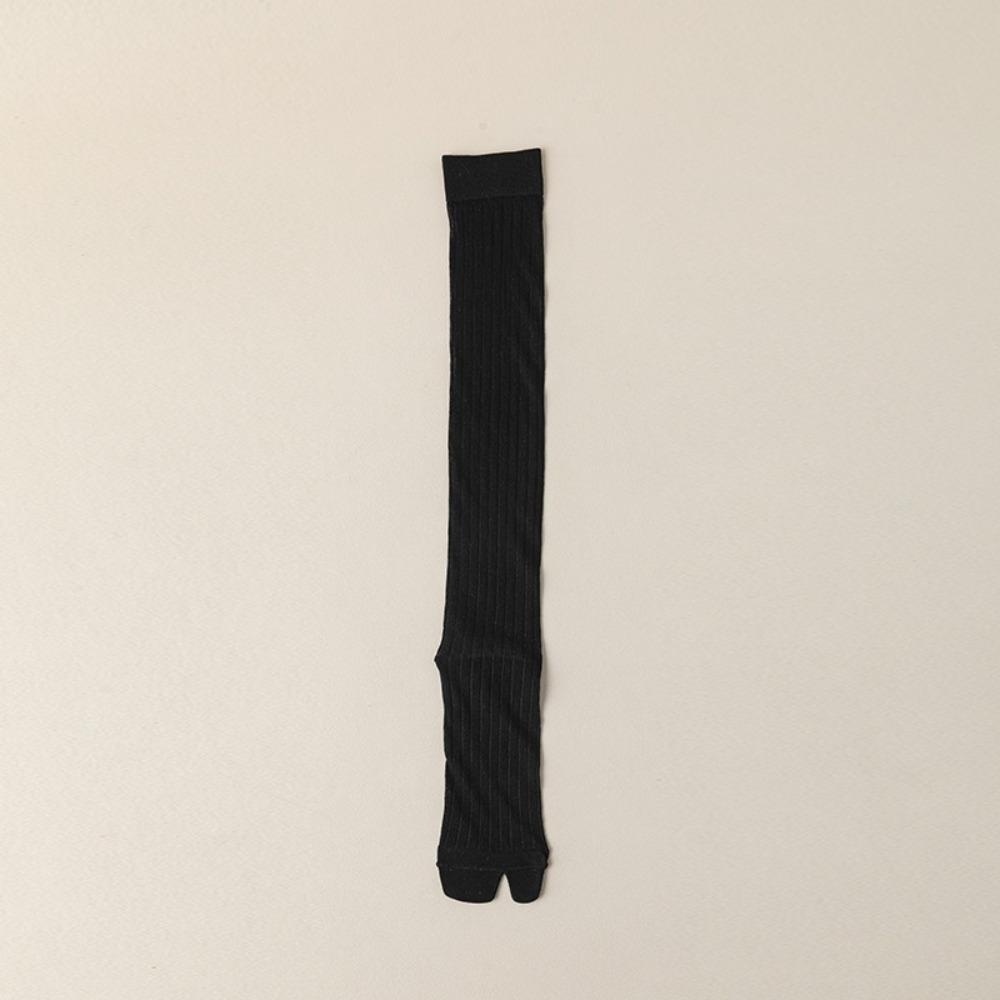 Thin JK Calf Long Socks Knee High Separate Toe Stockings Simple Two Toe Stockings  Spring Summer