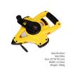 30m Yellow Plastic Shell Steel Frame Measuring Tape with Fiberglass Hand Crank for Engineering Surveying