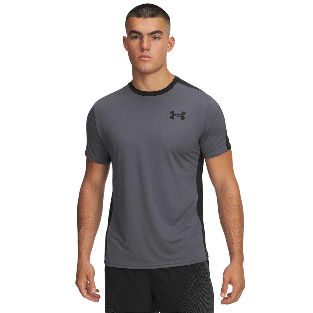 Under Armour Mens HG Wordmark Two Tone Slim T-Shirt