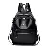 PU Backpack Women's Multi-function Shoulder Bag Large Capacity Travel Commuter Backpack