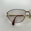 Used Silhouette Glasses Frame Gold NO.296