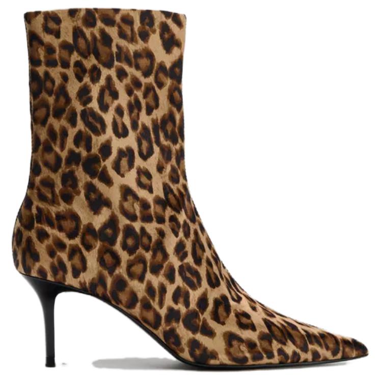 Zara Fashion Trend Ankle Boots Women Boots Leopard 12109410195
