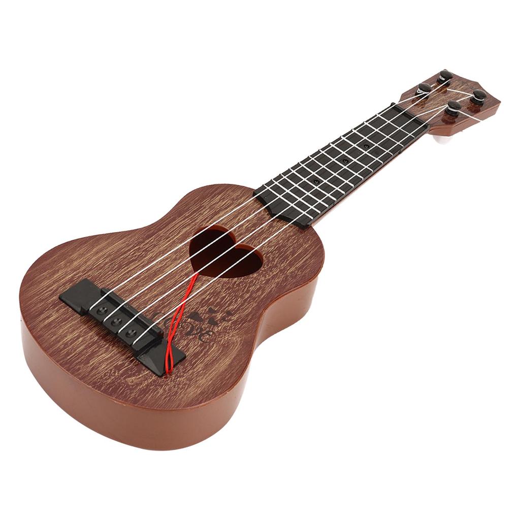 Mini plastová ukulele hračka pro děti, batolata, kytara, klasické ukulele nástroj se 4 strunami pro předškoláky, rané
