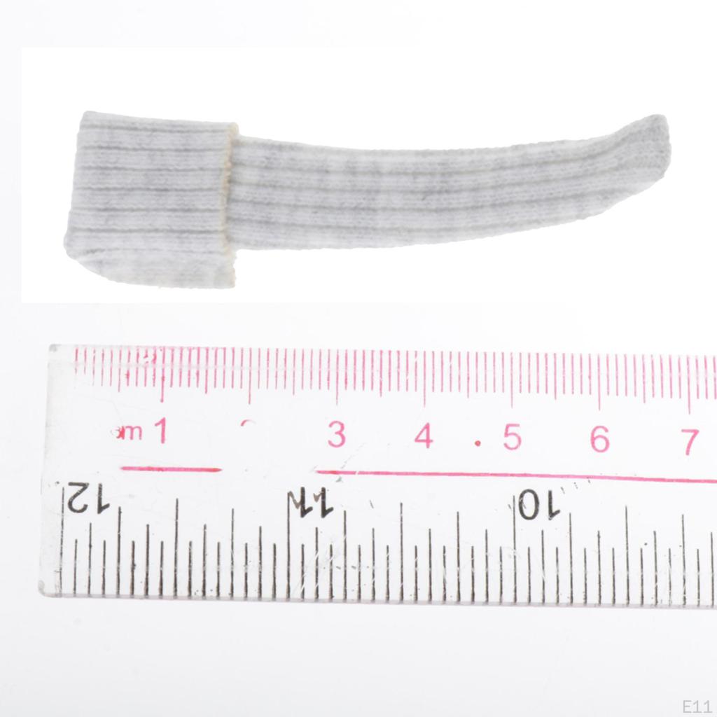 1/6 Girl Doll Long Socks Knitting Stocking Elastic and Cute for 30cm Girls