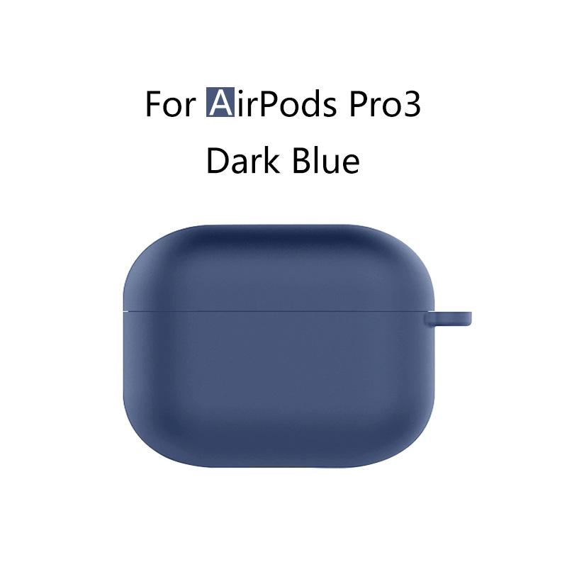 Silicone Case For AirPods Pro 3 Transparent Soft TPU Earphone Shockproof Protective Case Cover For AirPods Pro 3 Earbuds Shell