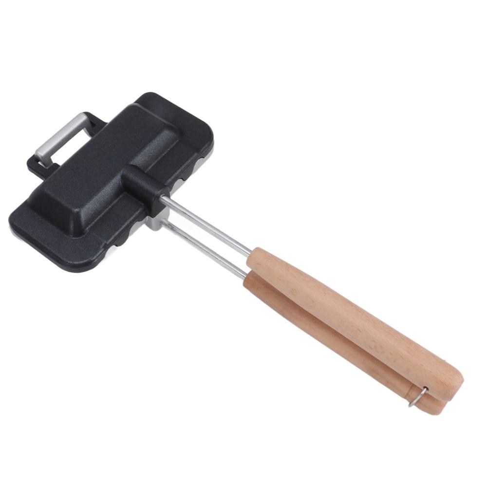 

Double Sided Sandwich Maker Bread Crimp Sealing Pan Grilled Cheese/Pancakes/Omelettes
