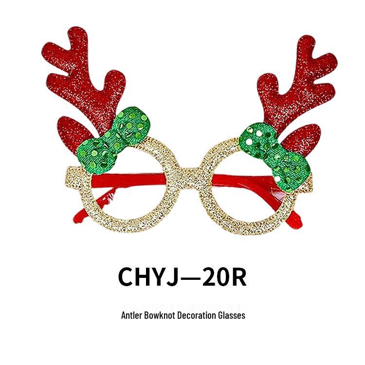Festive Christmas Eyeglass Frames for Adults & Kids - Creative Holiday Party Accessories & Gifts