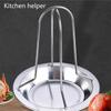 Roasting Grill Stand Chicken Roaster Rack Kitchen Outdoor Bbq Tools Carbon Steel Non-Stick Grilled Chicken Plate