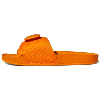 Originals Pharrell X Adidas Originals Boost Slides 'Bright Orange' FV7261