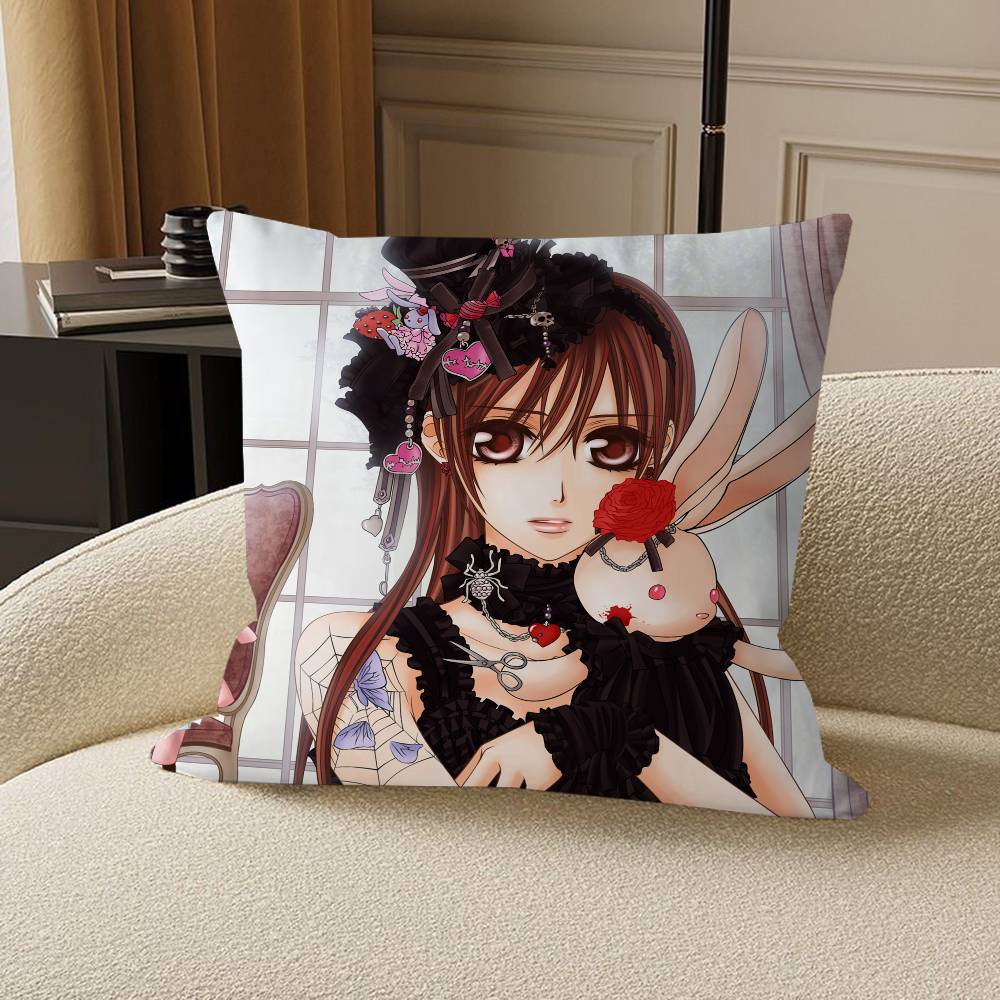 A-Animation V-Vampire Knight Cushion Cover Car Throw Pillow Case For Sofa Car Christmas Gift 40x40cm 45x45cm