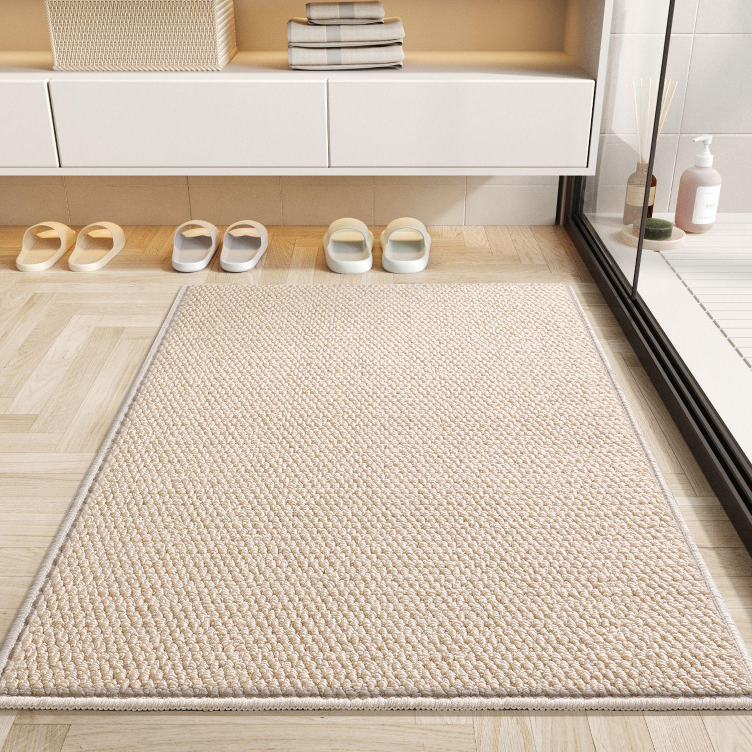 

Большой ковер в японском стиле из искусственного джута с ананасом для ванной комнаты, гостиной и прихожей 80x120cm бежевый