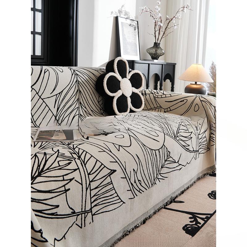 Prosop de Sofa Desen Animat Chenil Simplu Modern Învelitoare Matlasată Înfășurare Completă Rezistentă la Zgârieturi Universal Toate Sezoanele Husă Pătură Husă Pânză pentru Pernă de Scaun