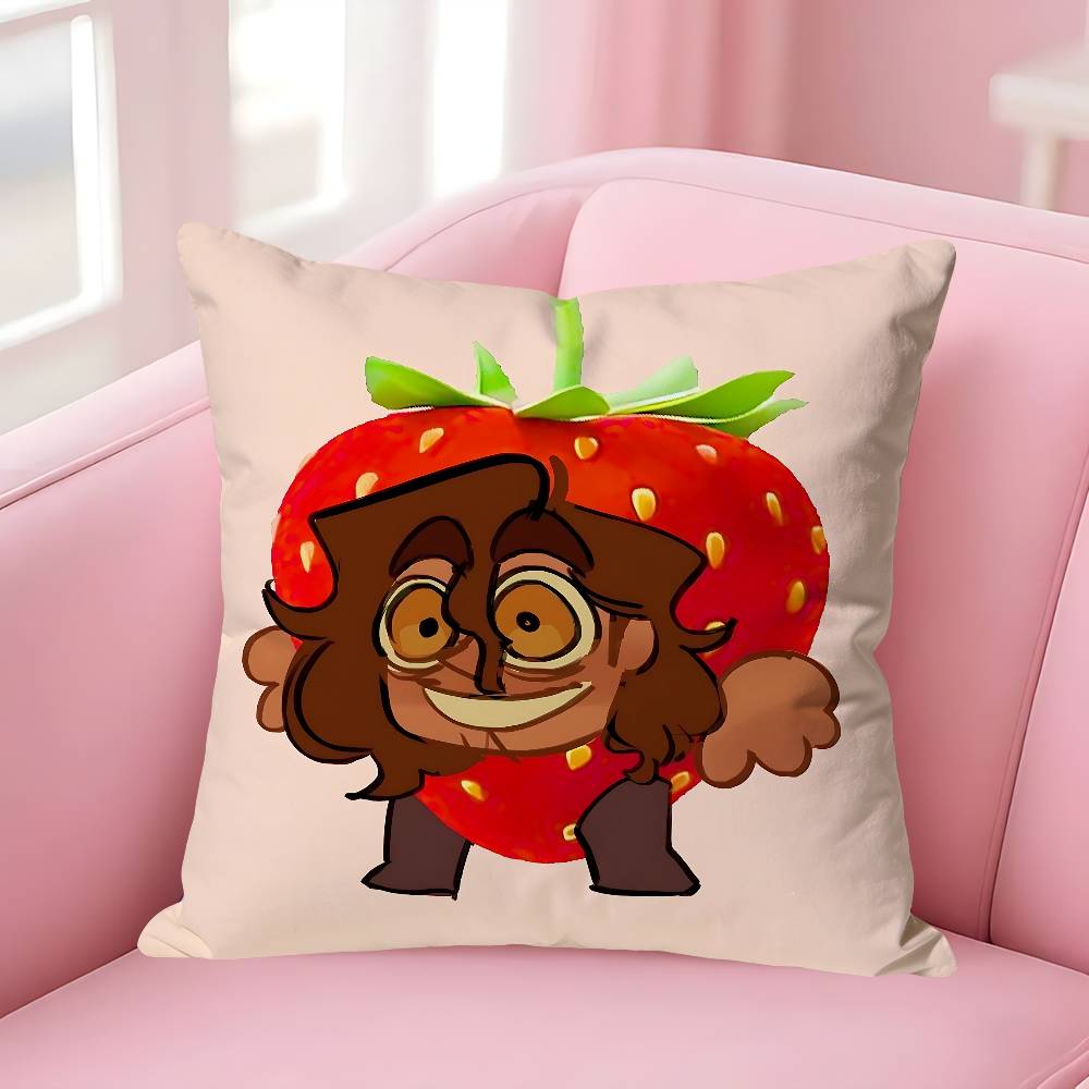 

YYKMET SStrade Game Anime Celebrity Merchandise AllMatch Printed Pillow Case Sofa Car Office Room Decoration Protector 30x30cm