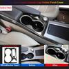 Carbon Fiber For Mercedes Benz GLK X204 Car Center Cup Holer Panel Cover Trims