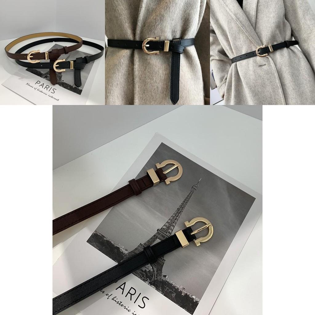 Stylish Women's Belt With Minimalist Pin Buckle Perfect For Dresses And Jeans