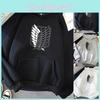 Attack On Titan Korps Mikasa Eren Hættetrøje Top Sweatshirt For Hyggelig Komfort Og Moderigtig Stil