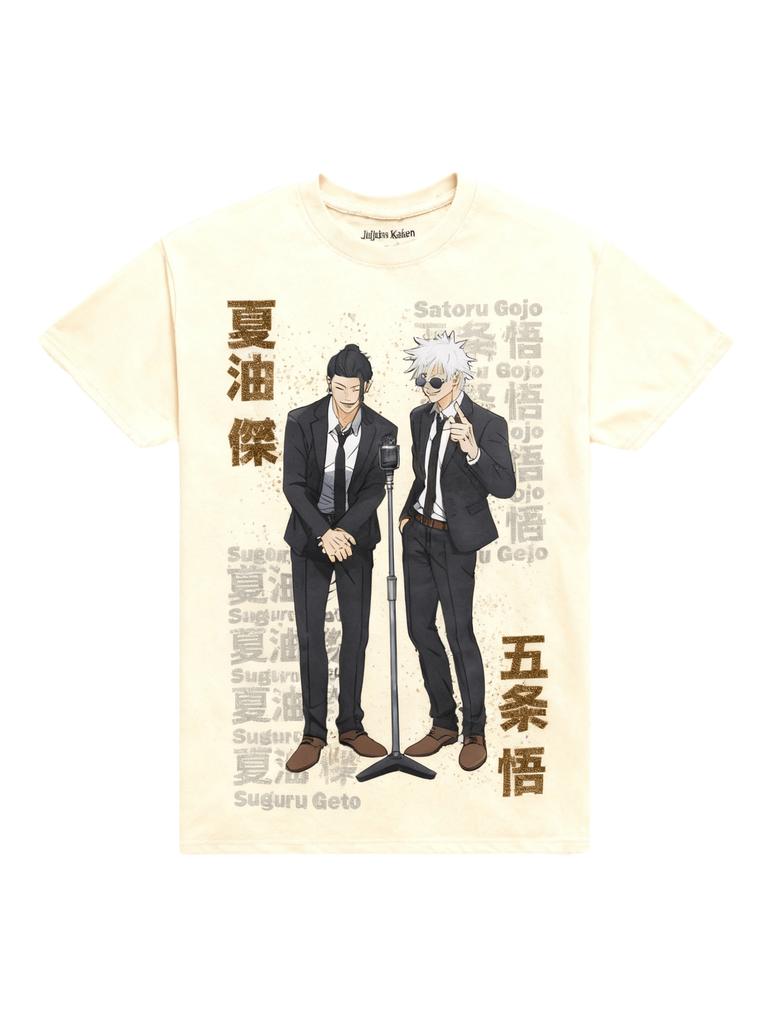 Jujutsu Kaisen 2026 New Hot Gojo Satoru Harajuku Summer TShirt Mens Oversized Retro Street Style Womens Casual Unisex Style