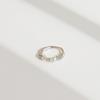 Modernlike Silver 925 Velcro Pearl Ring