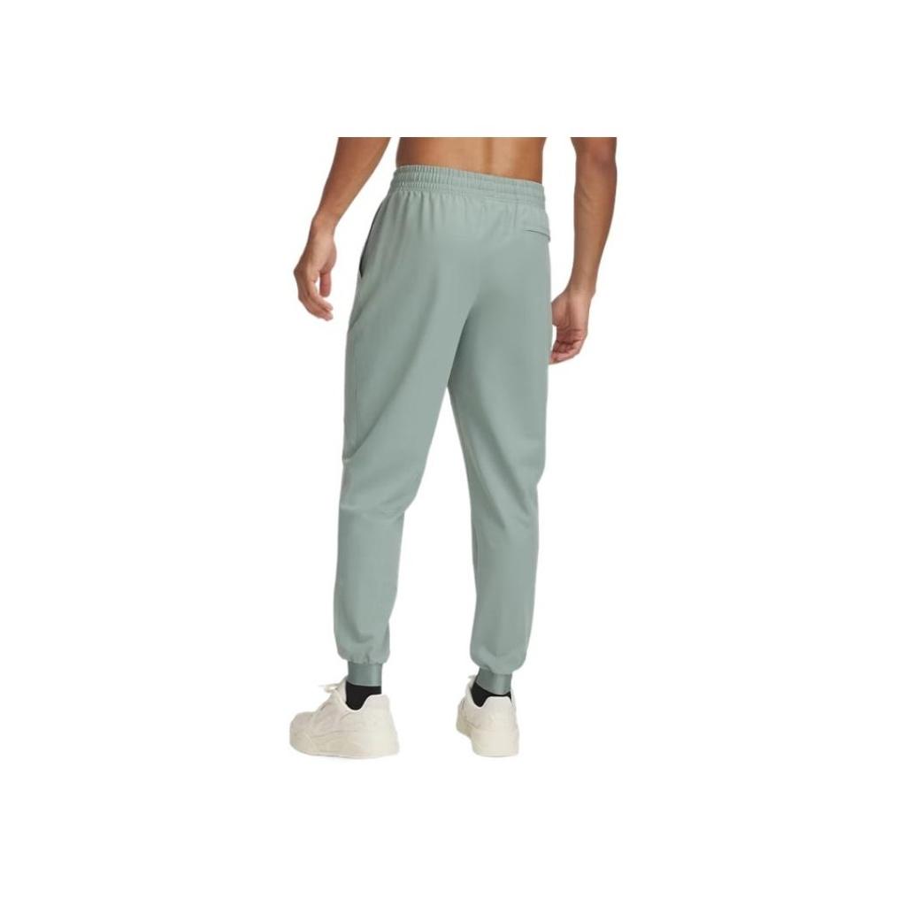 Under Armour Unstoppable Comfortable Casual Simple Versatile Knitted Sports Pants Men Bottoms Green 1388823-348