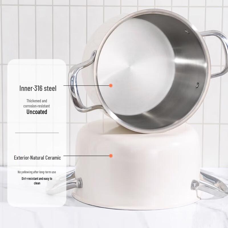 Yinbai 316 Stainless Steel Non-Stick Multipurpose Pot