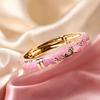 Bracelet à Fleurs Traditionnel Coloré pour Femme Mode Vintage Bracelet Cloisonné Filles