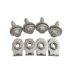 4034A Front Skid Plate Filter Nuts & Bolts Fits for Ford Expedition 2018-2024, for Lincoln Navigator 2018-2024, for Ford F-150 2015-2020, Set of 4