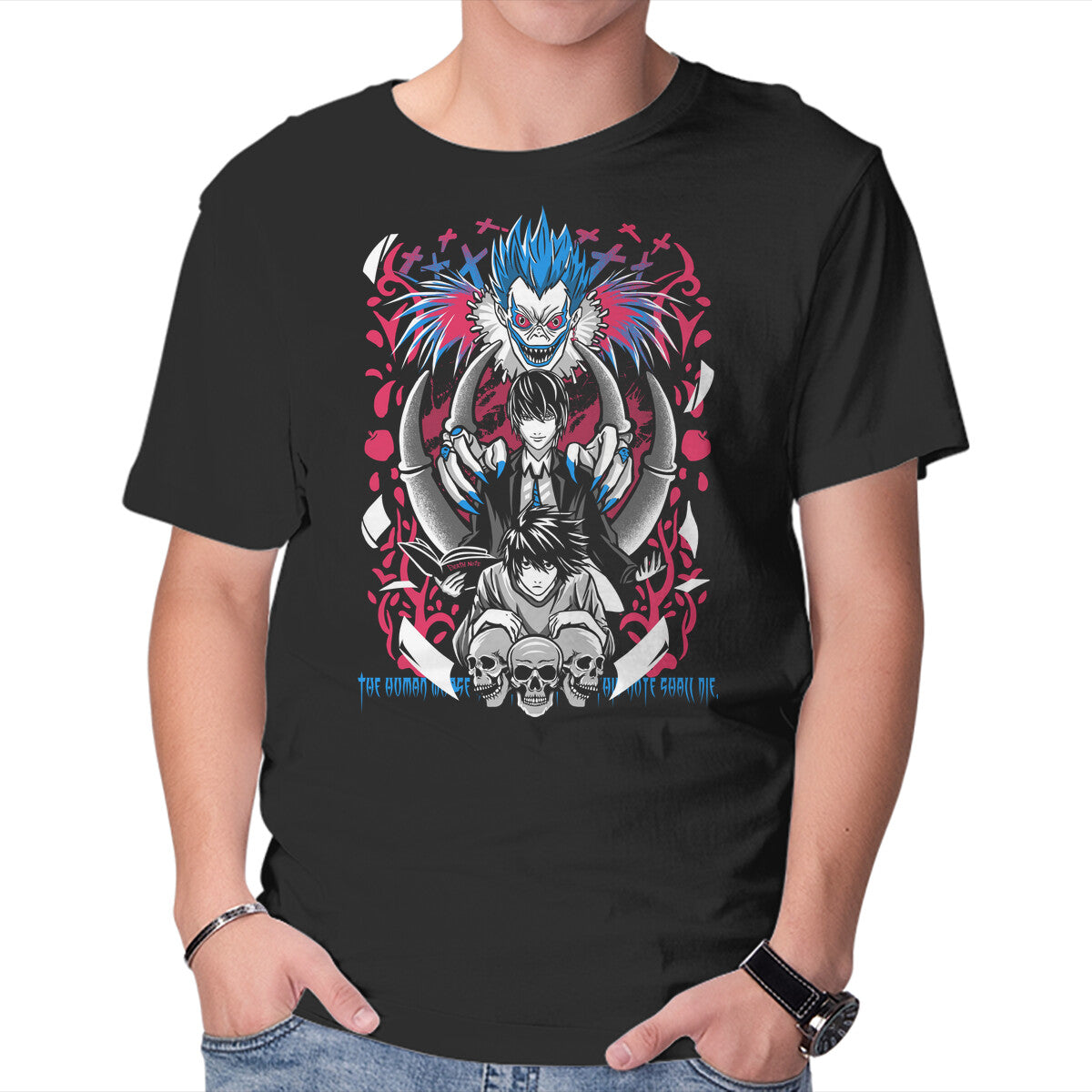 Unisex Crew Neck T-Shirt Game Of Deaths Graphic Short Sleeve Casual Tee XS