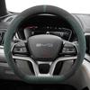 Suede Leather Car Steering Wheel Cover for BYD Song Plus Pro   2024 2025 2026 Auto Accessories