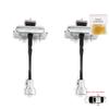 BDP1243-1 2 Pieces Rear Left AND Right Door Catch Hinge Brake Stop Check Strap Limiter for Vauxhall Opel Zafira Tourer C P12 2011-2019 39045011