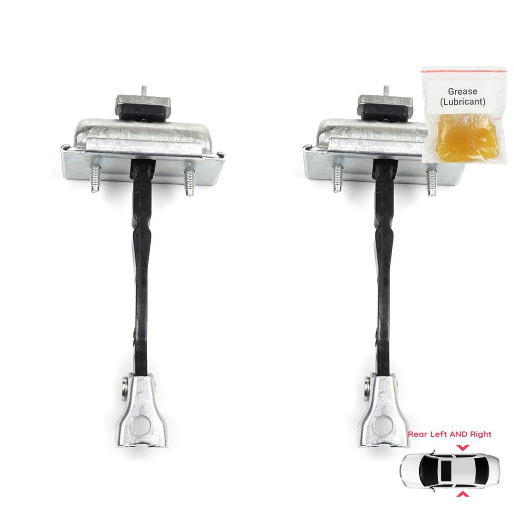 BDP1243-1 2 Pieces Rear Left AND Right Door Catch Hinge Brake Stop Check Strap Limiter for Vauxhall Opel Zafira Tourer C P12 2011-2019 39045011