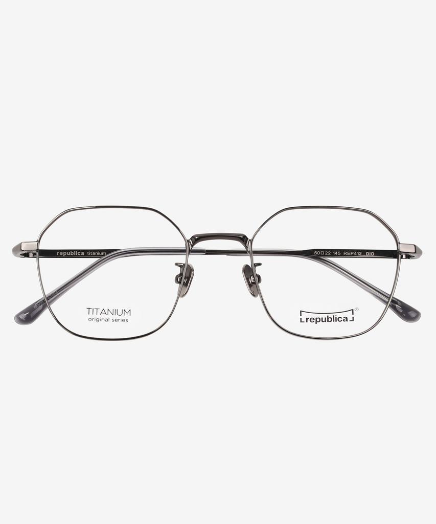 Lipeobeullika Titanium Rep412 Dio (4 Colors) Blue Light Blocking Glasses