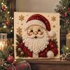DIY Craft Kit Christmas Diamond Collage 2D Flat Beaded Picture  Christmas Decoration