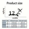 Metal Address Number 12 Sign Wall Mounted Birdhouse Shape Home Decor
