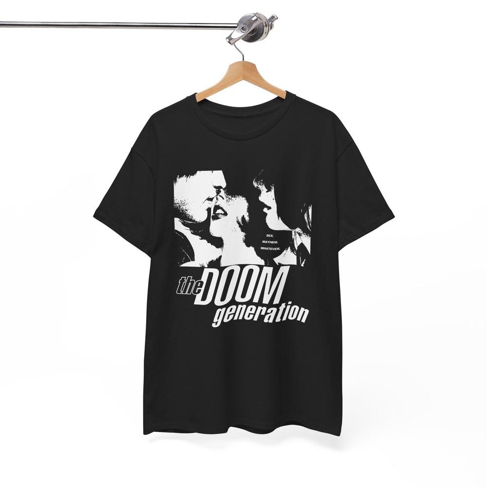 Doom Generation TShirt 90s Cult Film Gregg Araki Dark Aesthetic Graphic Unisex Unisex T-Shirt XL