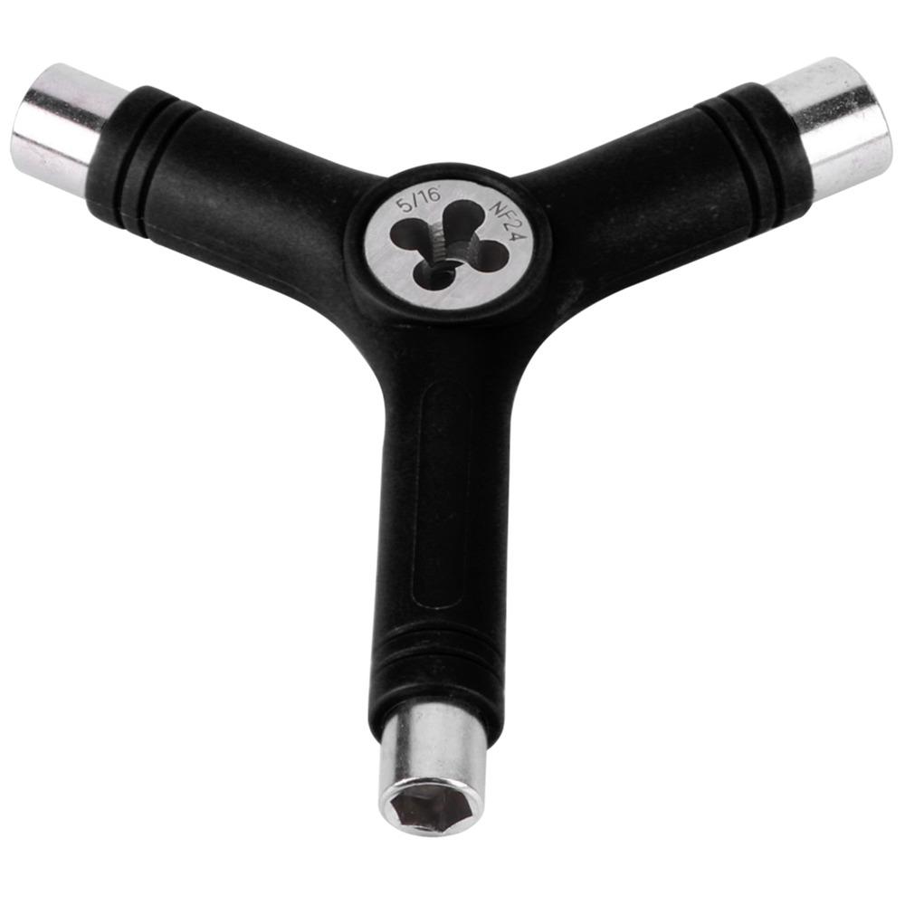 2 Stück Stahl Skate Wrench Fünf Funktionen Longboard Wrench Langlebiger Skateboard Wrench Für Longboard