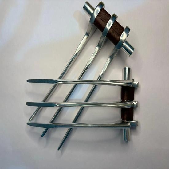 Set of 2 Wolverine Aluminum Claws XMen Logan 25cm