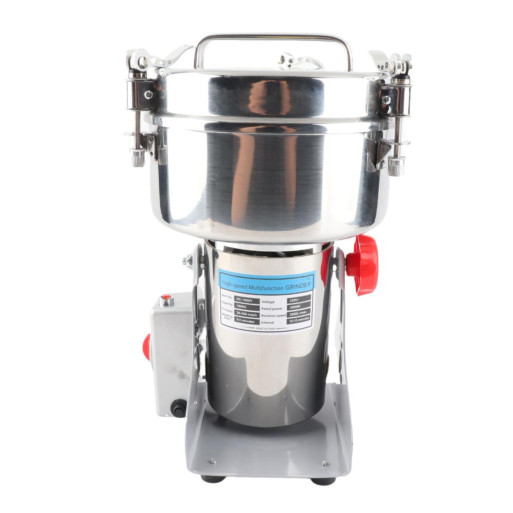Vente Machine à Moudre Électrique Haute Vitesse Swing Commercial Moulin à Grains Broyeur pour Épices Grains de Café Assaisonnements Riz