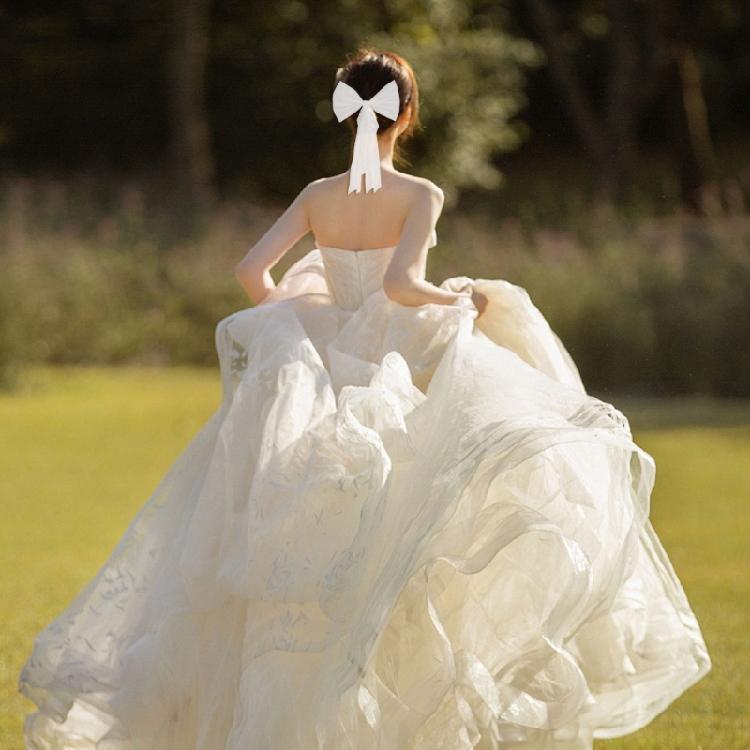 Creative Cathedral Halloween Veils Engagement Decoration Fancy Dress Veils for Ceremony and Celebration