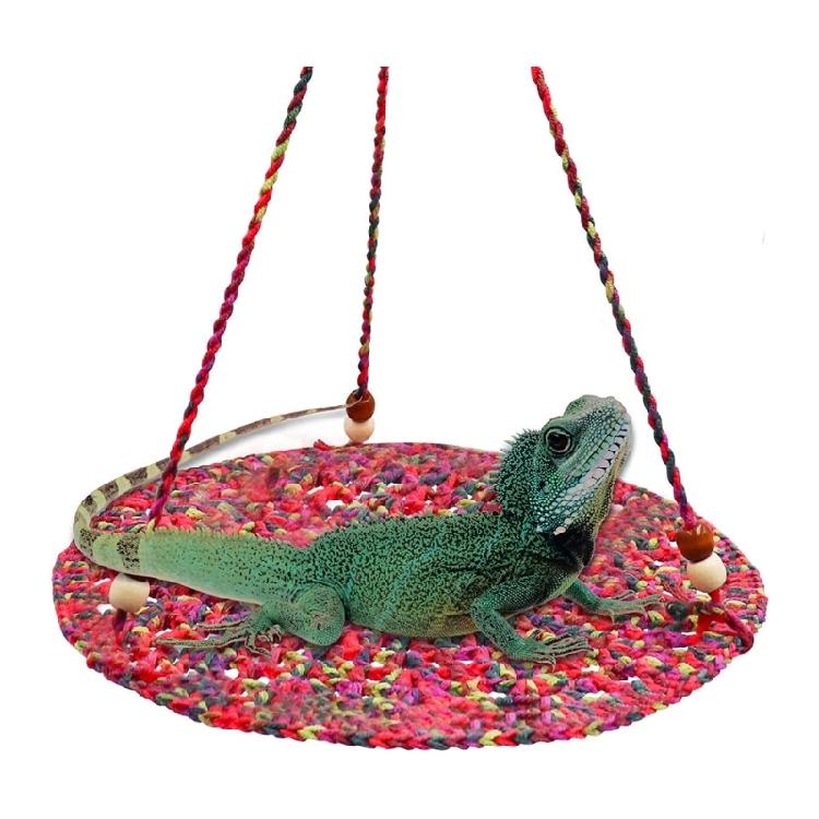 Bearded Dragons Swing Lizards Hammock Reptile Terrariums Habitat Decoration