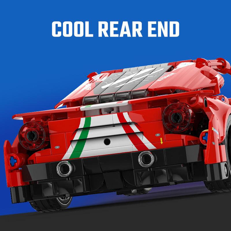 Non-Toxic Sembo Racing Vehicle Assemblage Building Blocks Moc City Sports Car Model Bricks Car Construction Set For Children Halloween Gifts