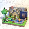 Minecraft 3D Magnetische Bausteine - Veränderbares Lernspielzeug für Kinder, Perfektes Geschenk zum Kindertag
