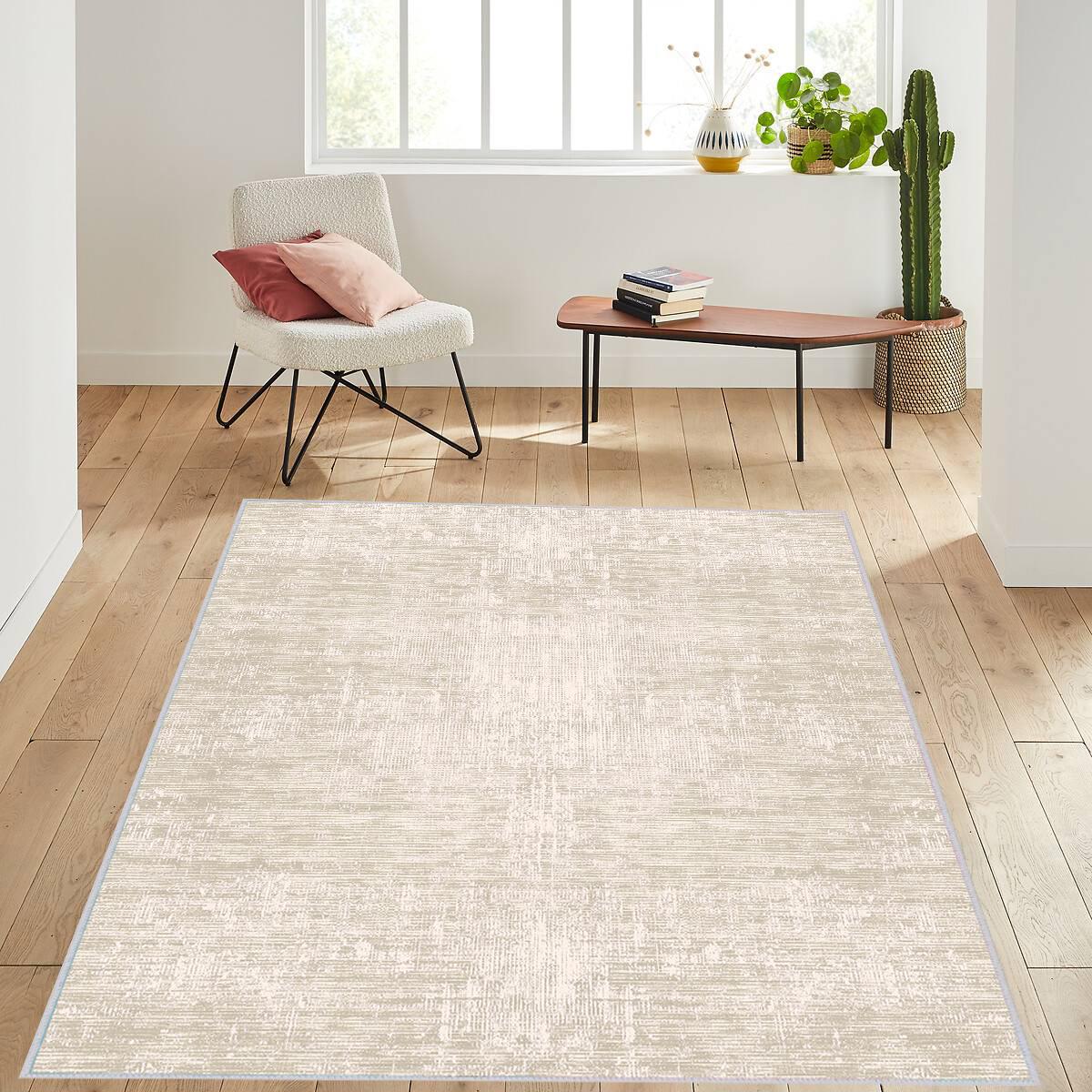 

Rovigo Home Моющийся ковер с набивным рисунком RVGHOME1500 50x80 бежевый