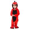 Dinossauro Dinossauro Cosplay Monstro Fofo Flanela Fofo Roupa de Casa para e Tamanhos para Fotos 110cm e Vermelho e Sapatos Vendidos Separadamente Fantasia Infantil,