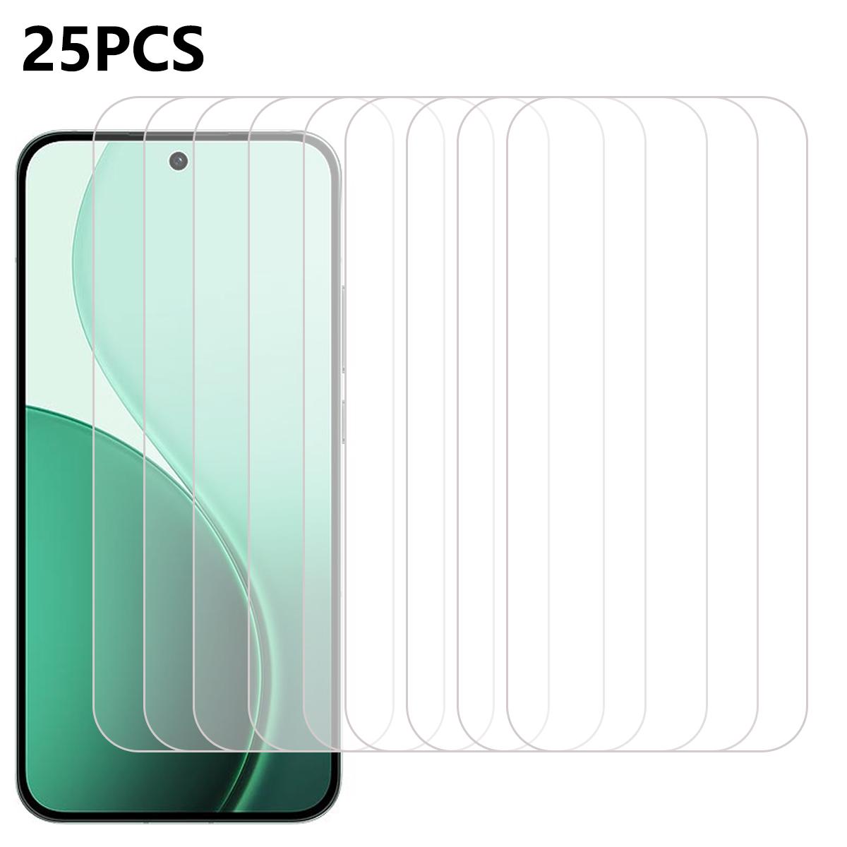 

25 шт. для Oppo Reno14 Pro 5G (Глобальный) Закаленное стекло Защитная пленка для экрана высокой четкости A