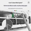 High Pressure Washer Extension Wand Universal Rotary Nozzle Multi-Angle Spray for Air Conditioner & Deck Washing Jobs