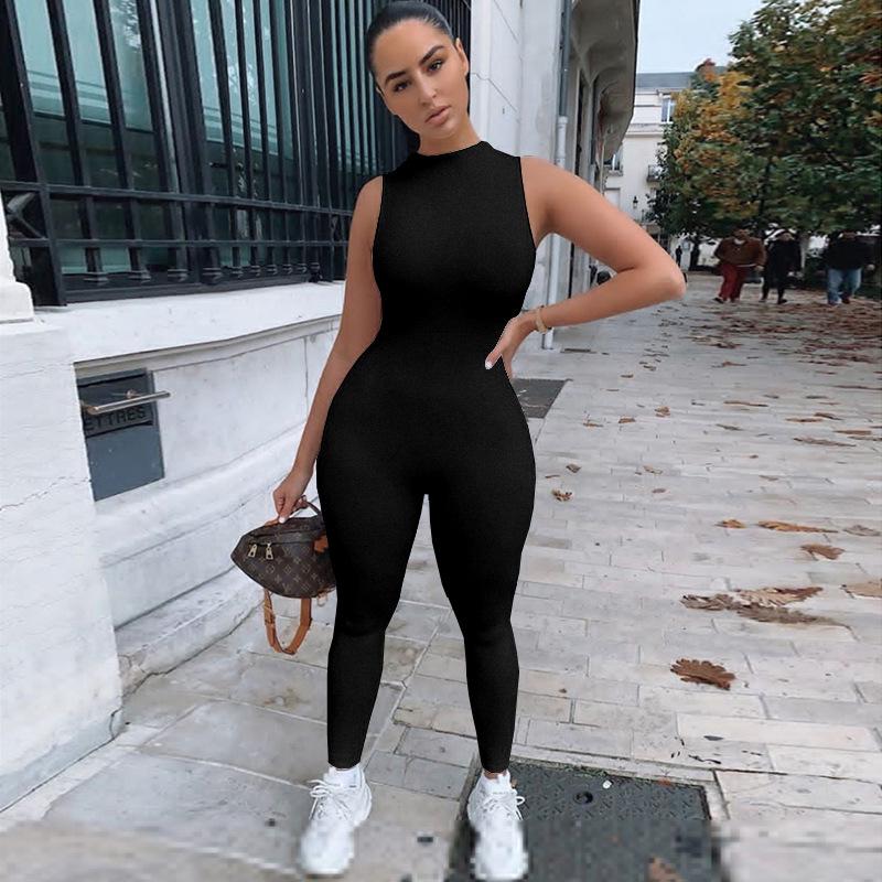 

Брендовий жіночий осінній комбінезон 2025 року у вуличному стилі з поліестеру з товстими повсякденними штанами XXL