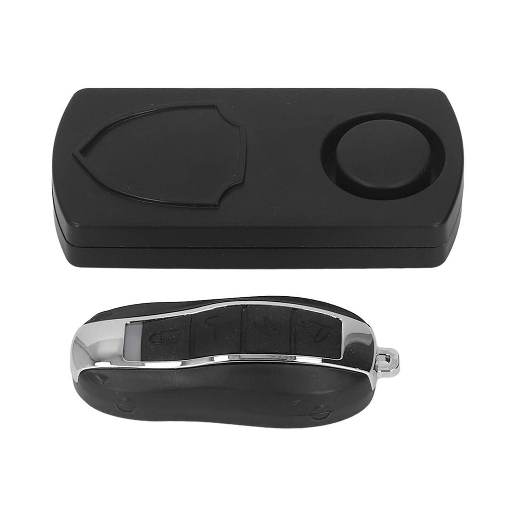 115dB Motorcycle Security Alarm Anti Theft Vibration Motion Sensor 3 Bell Sound Waterproof for Bike