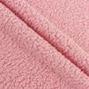 Warm Keeping Cationic Yarn 100% Polyester Double Side Knitted Melange Sherpa Fleece Fabric for Winter
